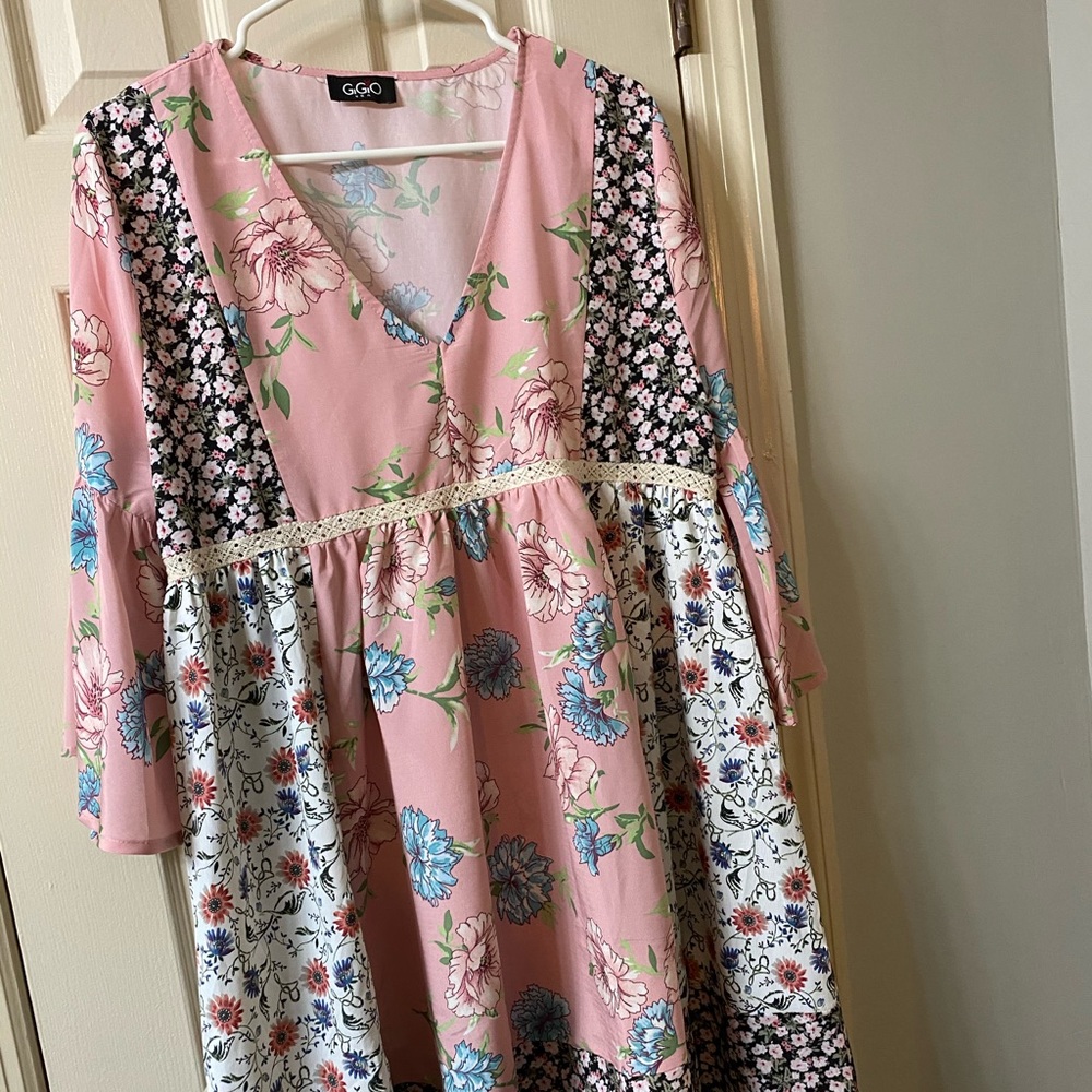Floral boutique dress